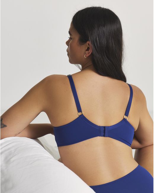 Pretty Secrets Blue Ella Full Cup Wired Bra