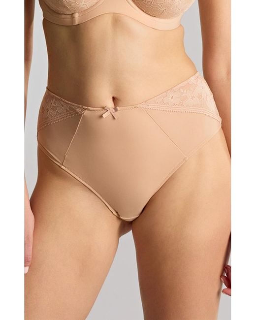 Panache Brown Celeste Deep Brief