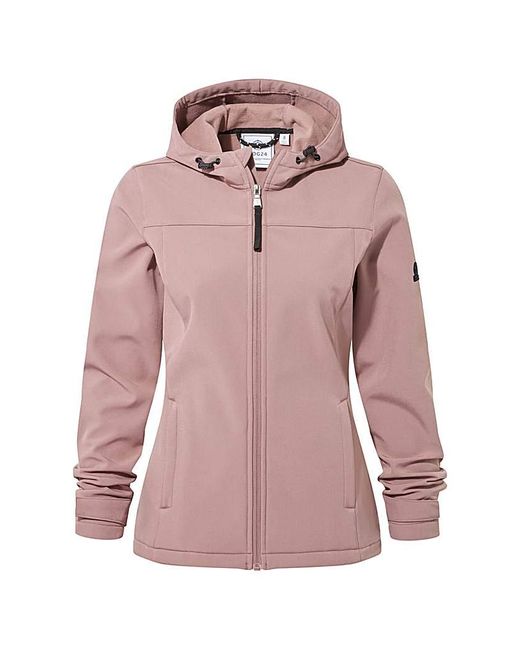 TOG24 Pink Tog24 Keld Hooded Softshell