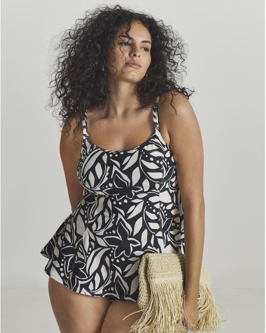 MAGISCULPT Multicolor Flatter Me Tankini Top