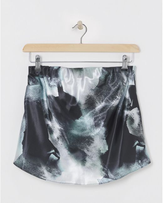Simply Be Multicolor Satin Bandeau Top