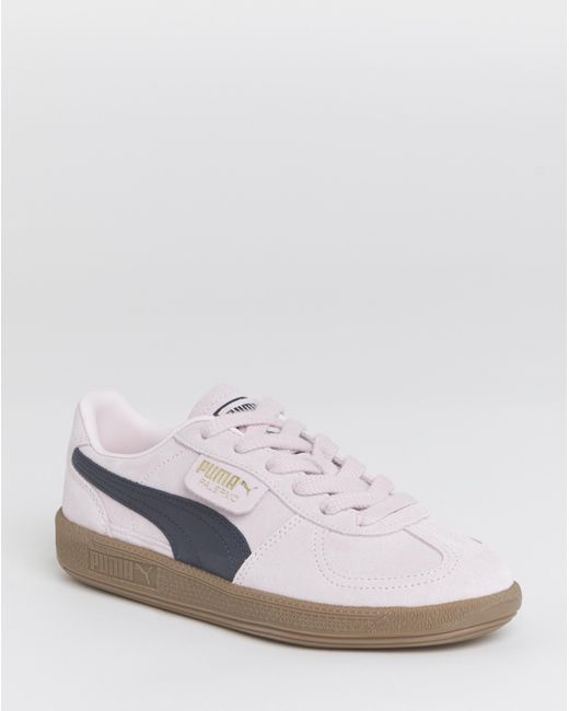 PUMA White Palermo Trainers