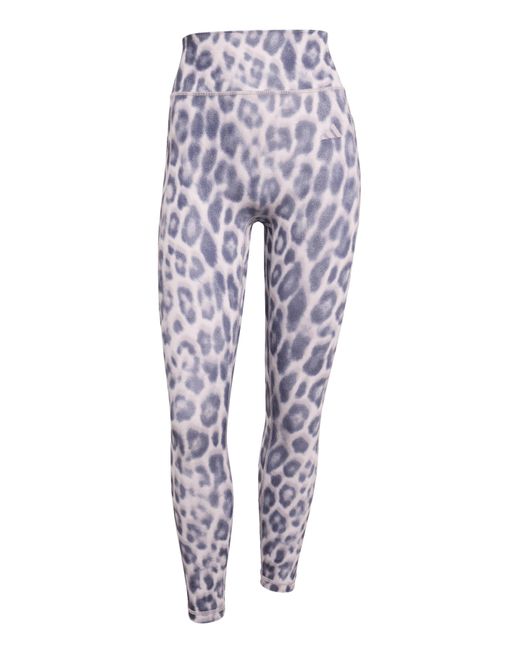 Adidas Blue Optime 7/8 Leggings
