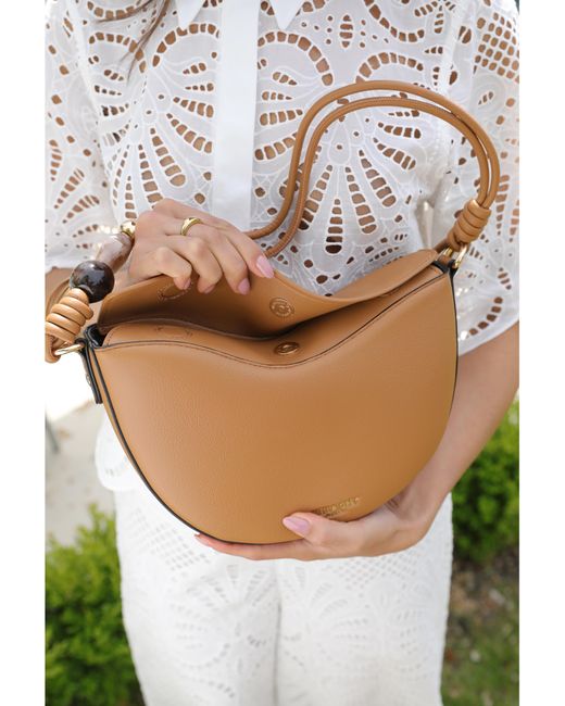 LUELLA GREY LONDON Green Luella Cora Saddle Crossbody