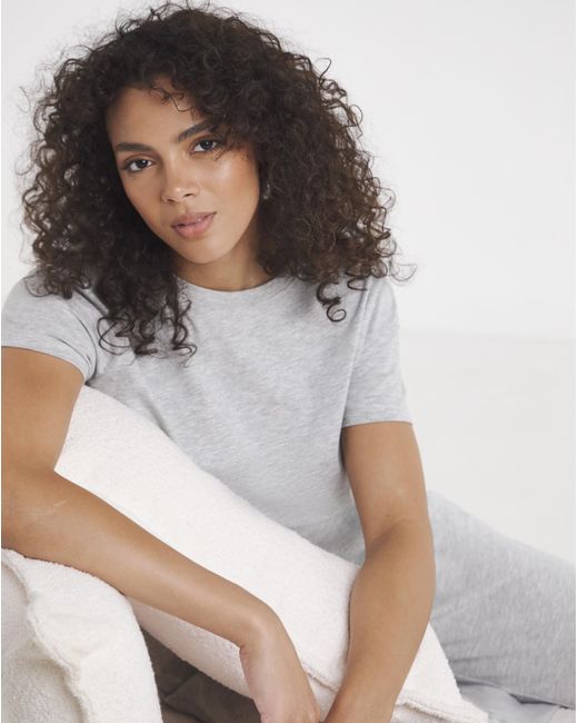 Pretty Secrets White Back To Basics Pj Set
