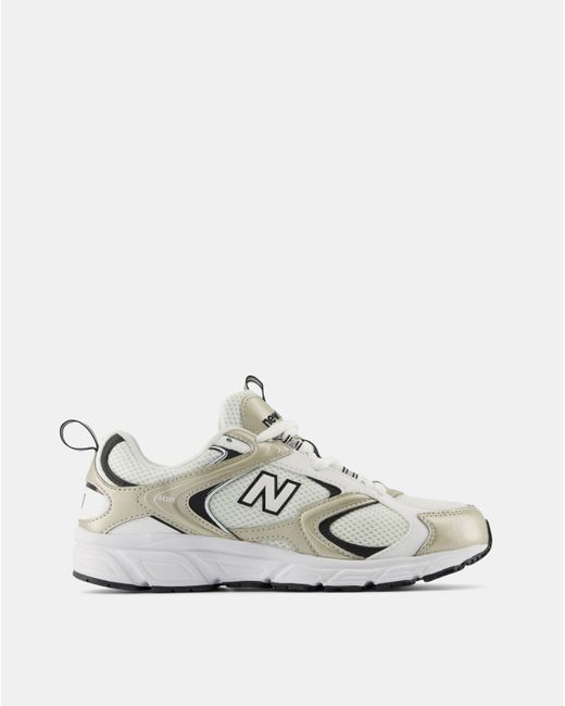 New Balance White 408 Trainers