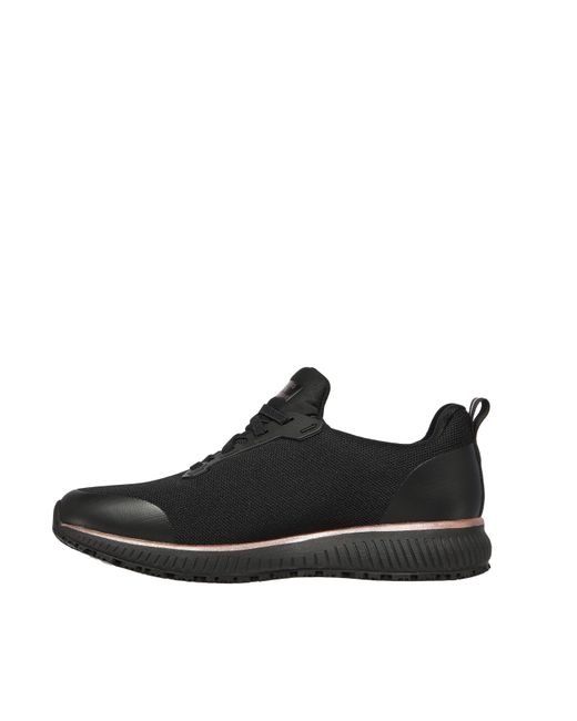 Skechers Black Squad Work Wear Shoes