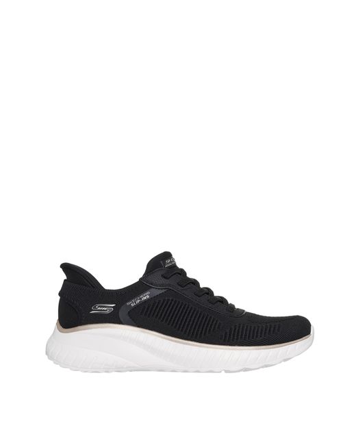 Skechers Black Bobs Squad Chaos Trainers