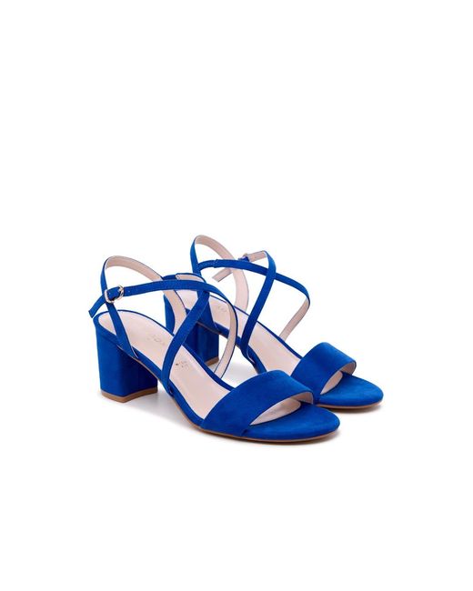 Paradox London Blue Honeysilk Wide Fit Sandal