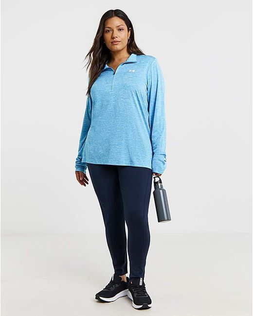 Under Armour Blue 1/2 Zip Top