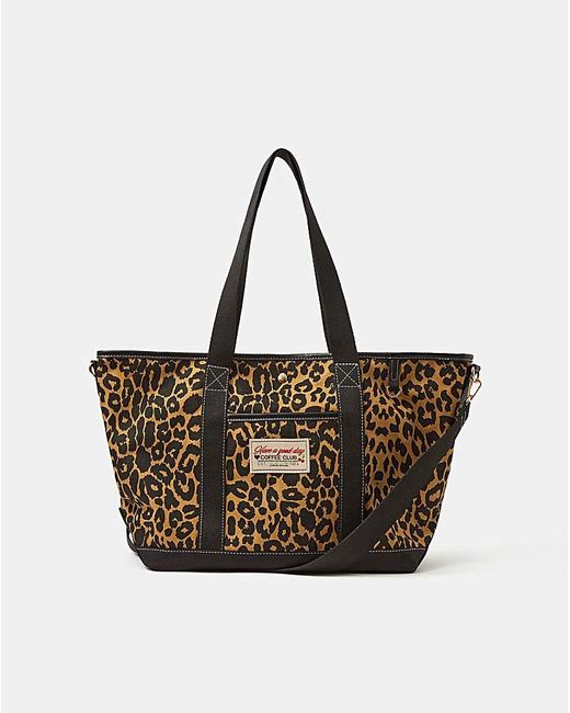 Accessorize Multicolor Rio Canvas Shopper Bag