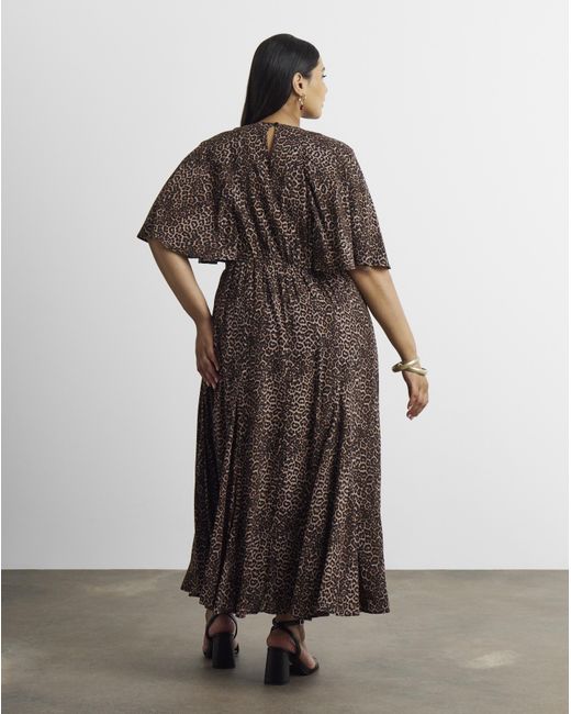 Joanna Hope Brown Tea Dress