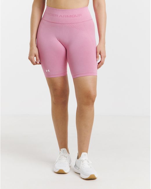 Under Armour Pink Vanish Seamless Shorts