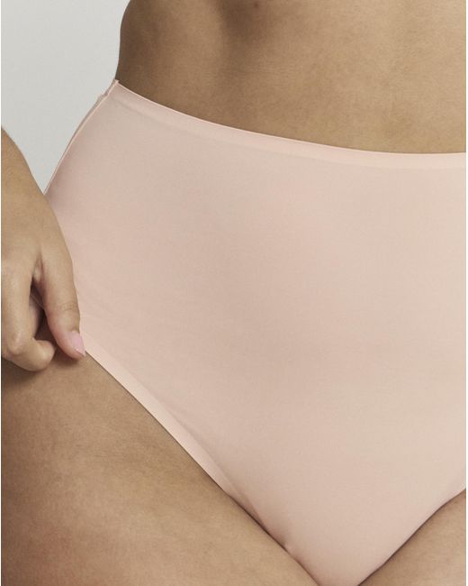 Figleaves Brown Smoothing High-Waisted Thong