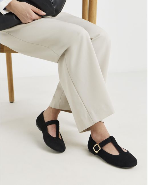 Simply Be White T Bar Mary Janes Wide Fit