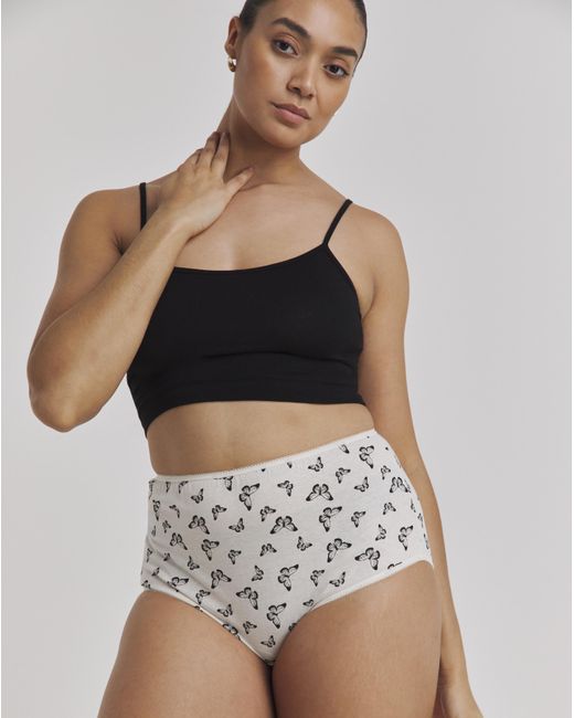Pretty Secrets Brown 7 Pack Full Fit Brief