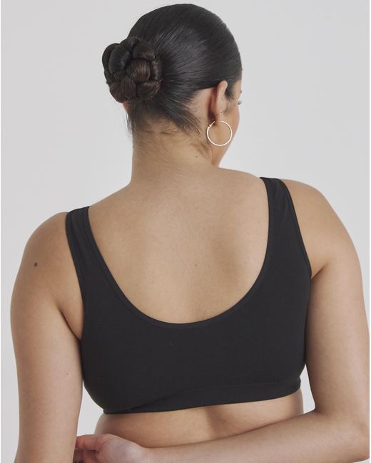 Slimma Black 2 Pack Front Fastening Bras Blk/Wht