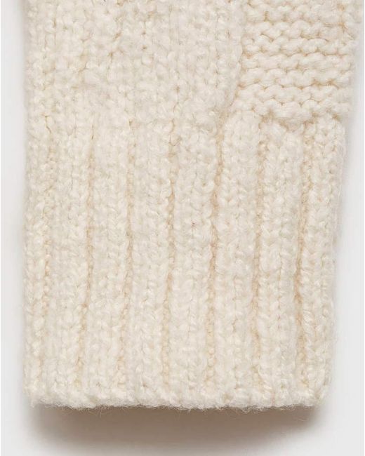 Mango Natural Aleyna High Neck Sweater