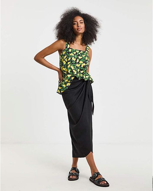 Simply Be Multicolor Square Neck Cami