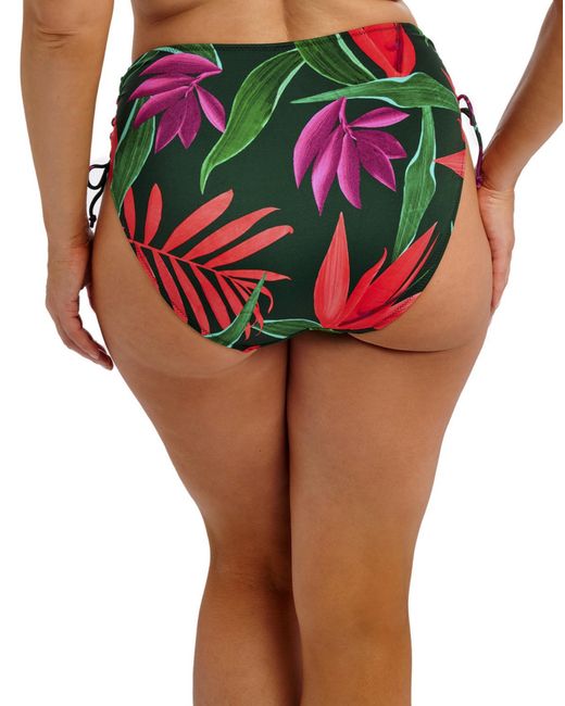 Fantasie Red Pichola High Waist Bikini Brief