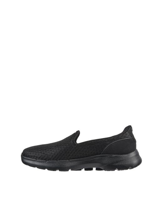 Skechers White Go Walk 6 Trainers Wide Fit