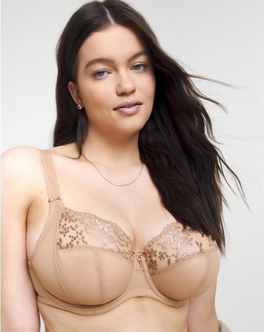 Elomi Natural Zarla Full Cup Wired Bra Cafealait