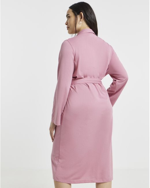 Pretty Secrets Pink Back To Basics Dressing Gown