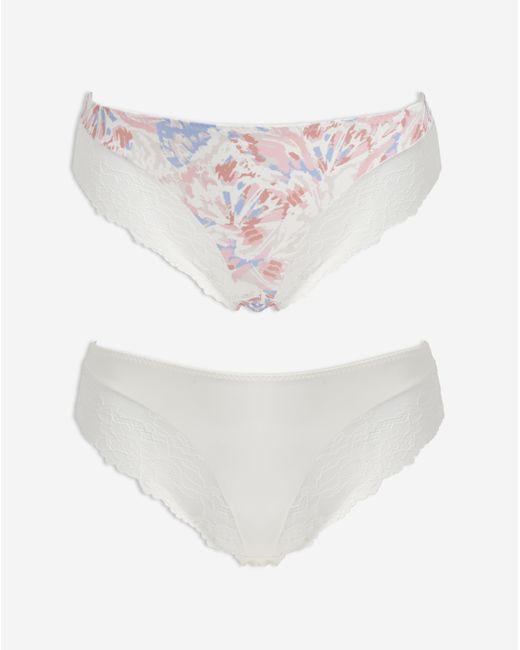 Pretty Secrets Brown 2 Pack Adrianne Midi Briefs