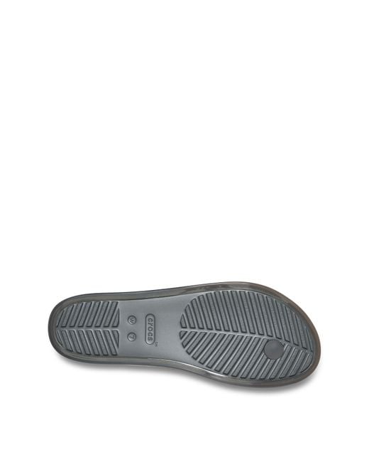 CROCSTM White Miami Jelly Round Toe Flip