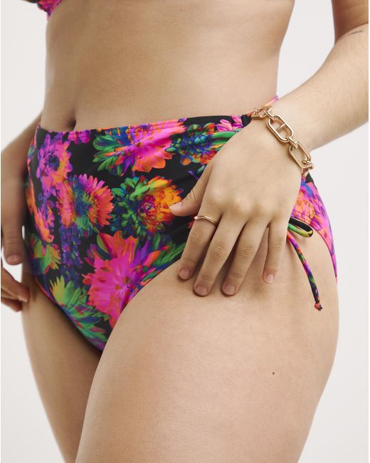 Simply Be Pink Bikini Bottom