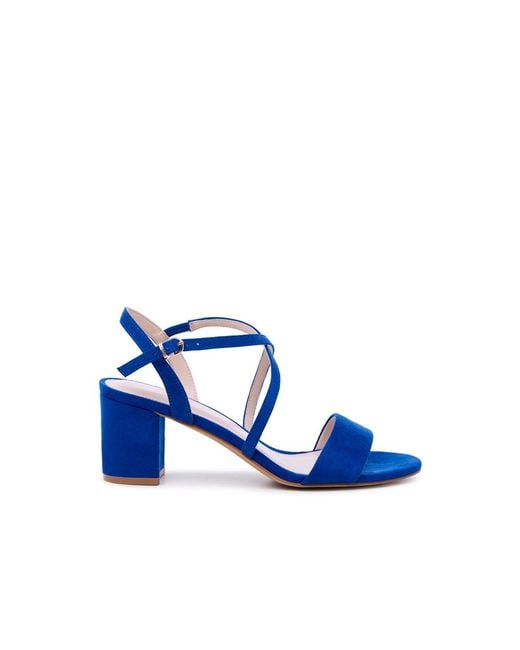 Paradox London Blue Honeysilk Wide Fit Sandal