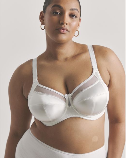 Goddess White Keira Full Cup Wired Bra