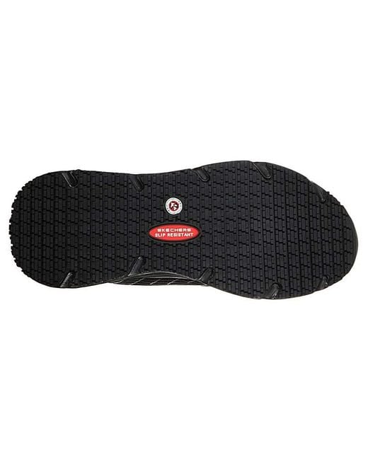 Skechers Black Max Cushion Elite Safety Shoes