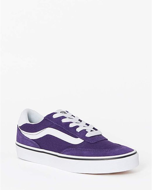 Vans White Brooklyn Leather Trainers