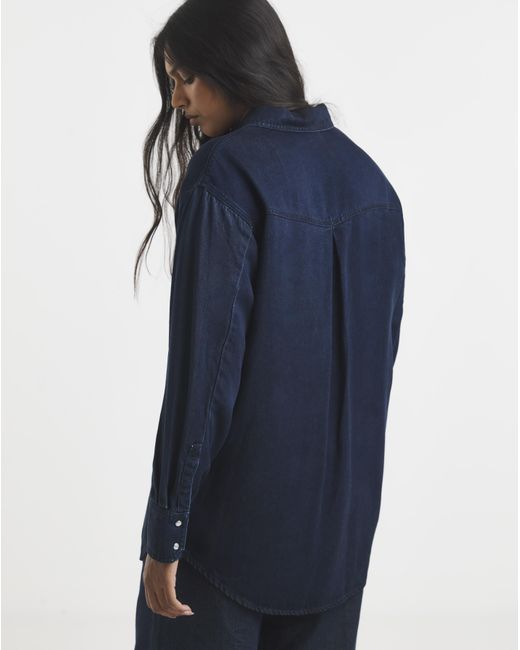 Simply Be Blue Ultimate Denim Shirt