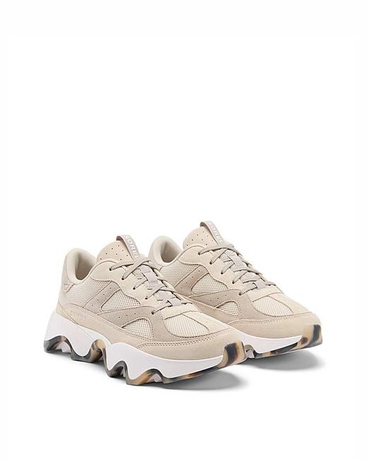 Sorel White Kinetic Array Trainers