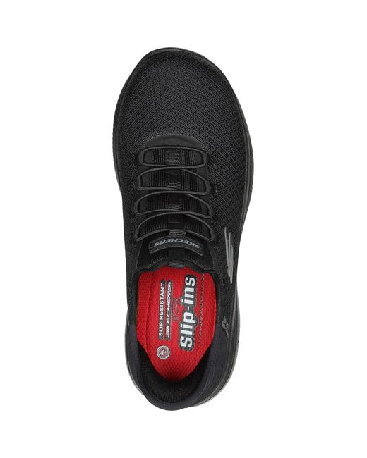 Skechers Workwear Black Summits Sr Enslee Shoe