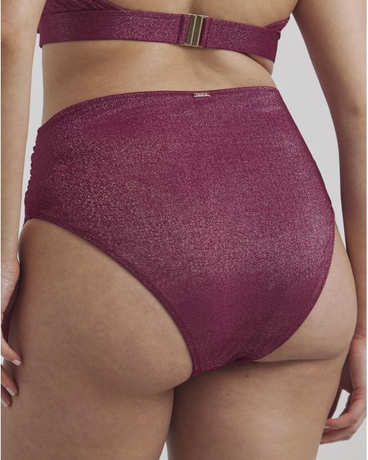 Figleaves Purple Cancun Bikini Bottoms