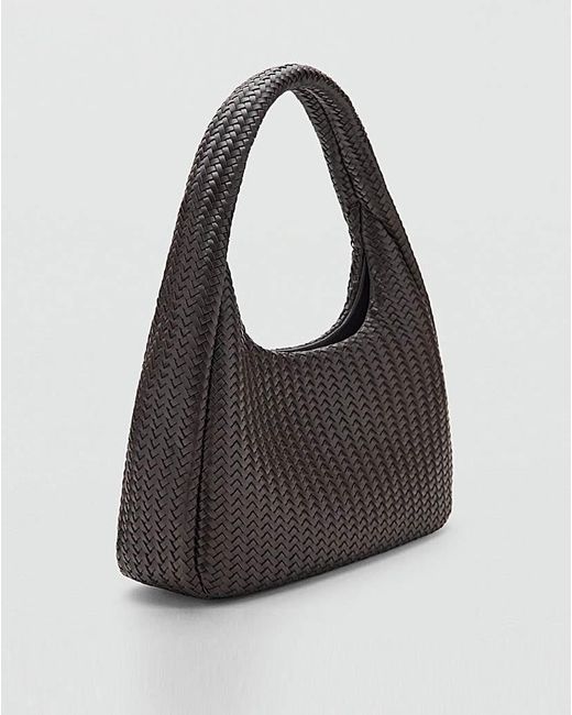 Mango Black Medium Shoulder Bag