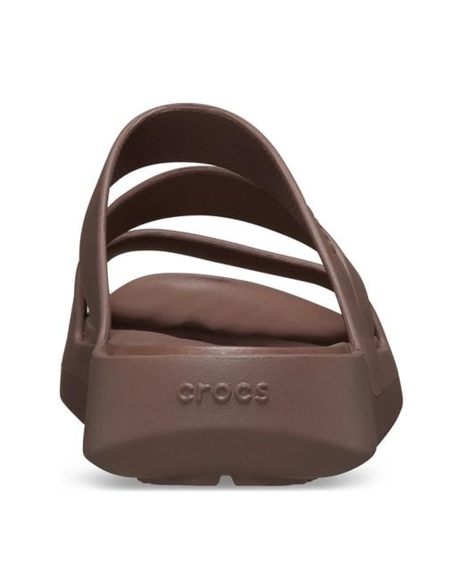 CROCSTM Brown Getaway Strappy