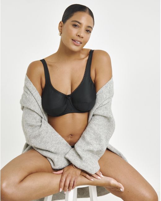 Fantasie Black Cotton Lined Speciality Bra Blk