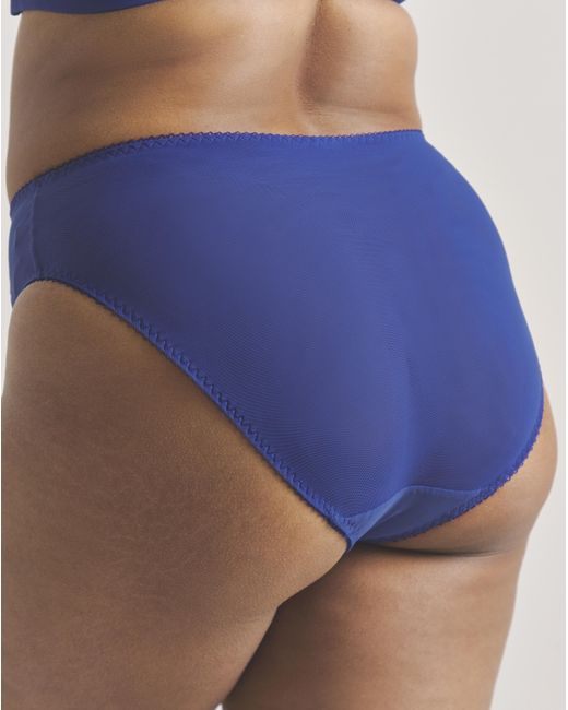 Elomi Blue Zarla High Leg Knicker