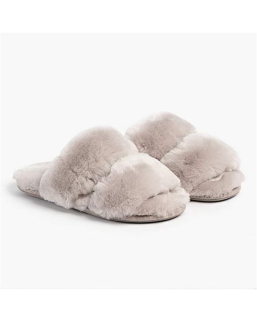 Just Sheepskin|Totes Multicolor Just Sheepskin Ladies Poppy Open Slider