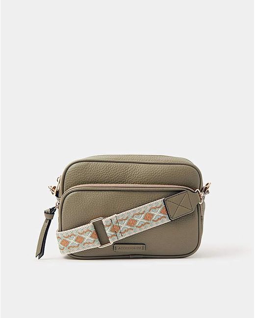 Accessorize Green Double Zip Camera Bag