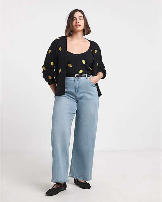 Lovedrobe Black Lemon 2 Piece