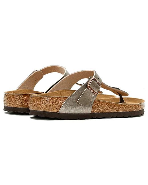 Birkenstock Brown Gizeh Toe Post Sandals