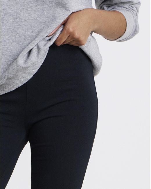 Simply Be Black Cotton Cycling Short