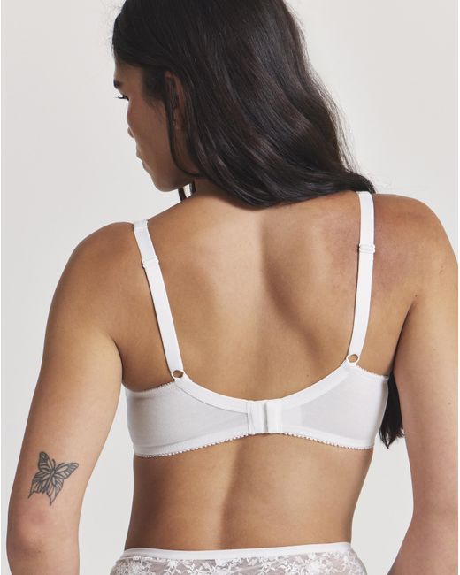 Pretty Secrets White 2 Pack Lace Full Cup Wired Bras