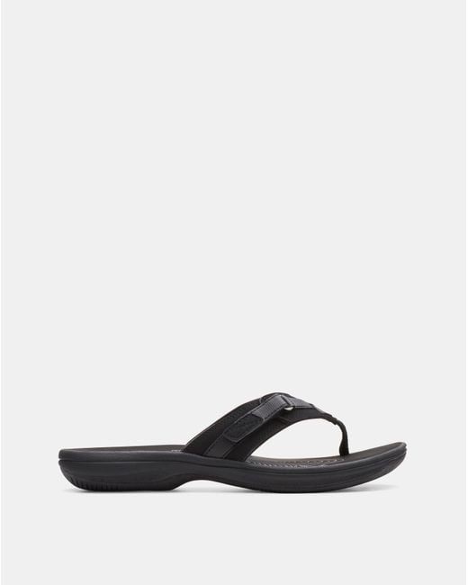Clarks White Cloudsteppers Sandal D Fit