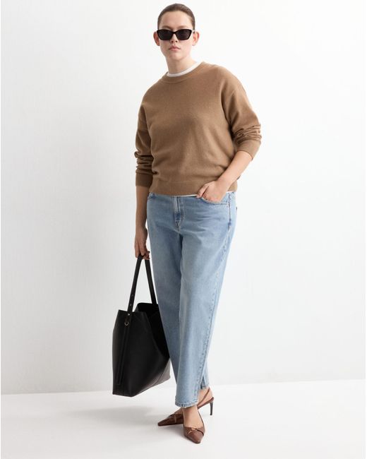 Mango Blue Straight Jean